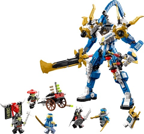 Set de construcție Lego Ninjago: Jay's Titan Mech (71785)