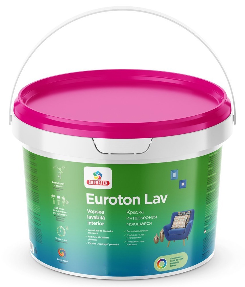 Краска Supraten Euroton Lav B-0 14kg