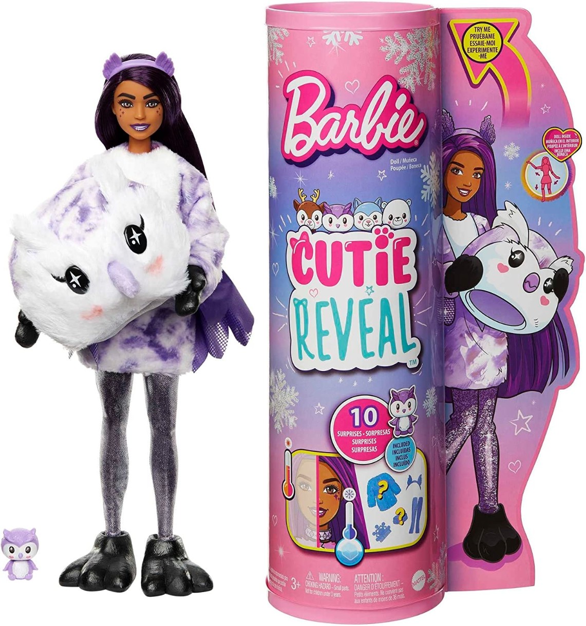 Кукла Barbie Cutie Reveal: Совёнок (HJL62)