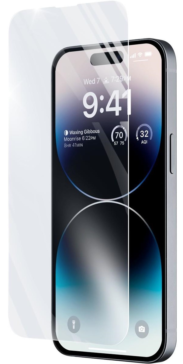 Защитное стекло для смартфона CellularLine Tempered Glass Antishock for Apple iPhone 14 Plus/14 Pro Max Transparent