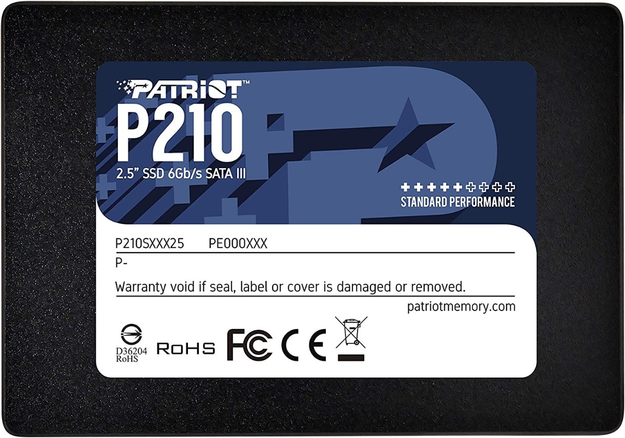 SSD накопитель Patriot P210 2Tb (P210S2TB25) 