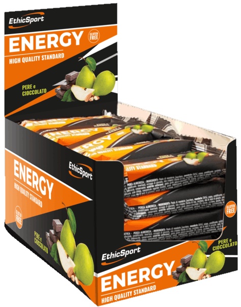 Batoane EthicSport Energy 25pcs Pear & Chocolate