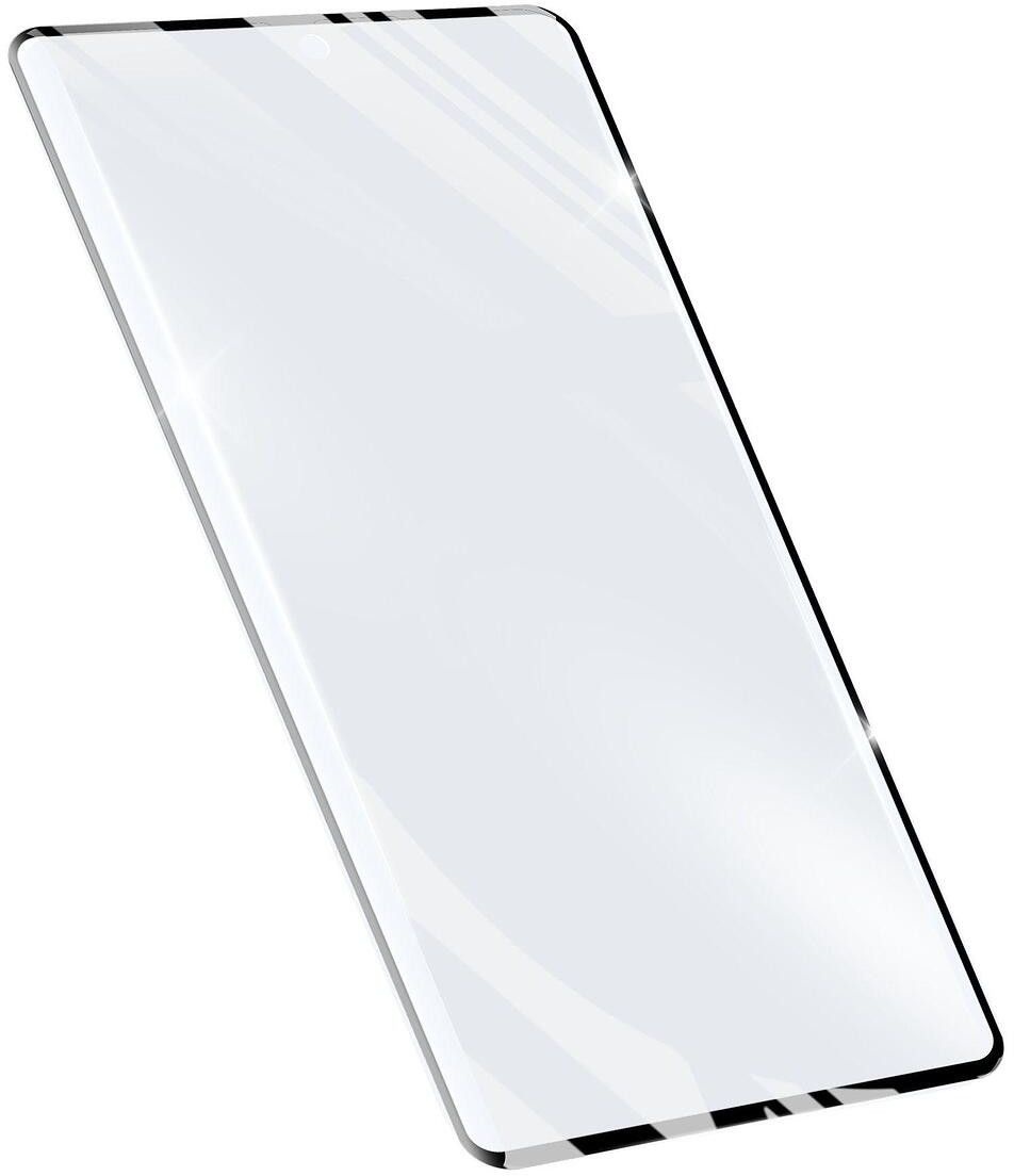 Защитное стекло для смартфона CellularLine Tempered Glass for Samsung Galaxy S23 Ultra Curved Black