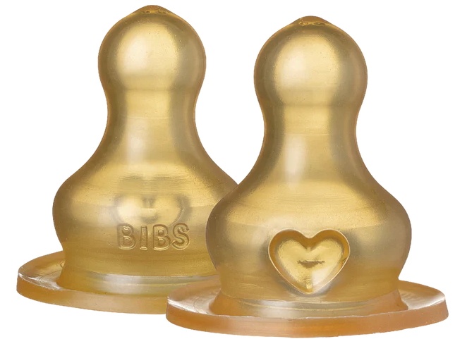 Соски для бутылочек BIBS Bottle Nipple 2 Pack Medium Flow (5000050)