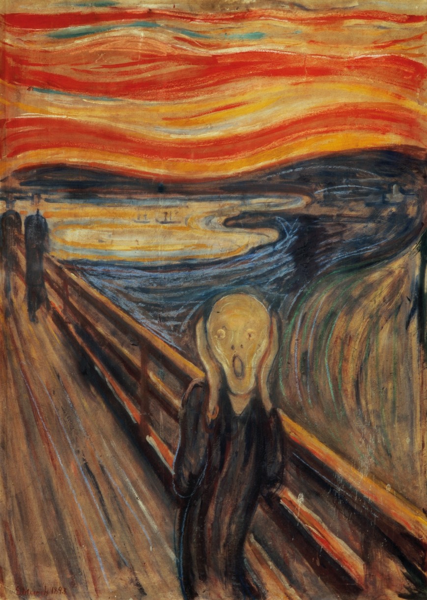 Пазл Clementoni 1000 Munch The Scream (39377)