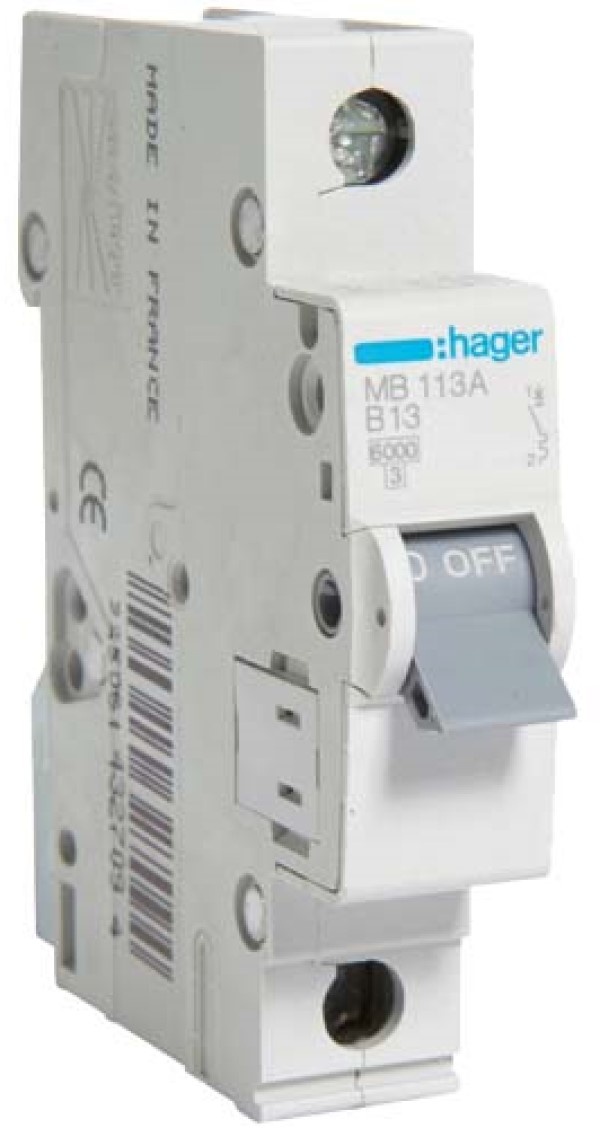 Întrerupător automat Hager MB113A