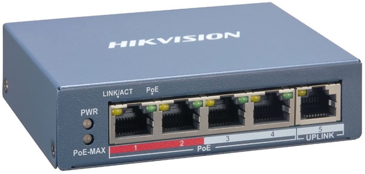Switch Hikvision DS-3E1105P-EI