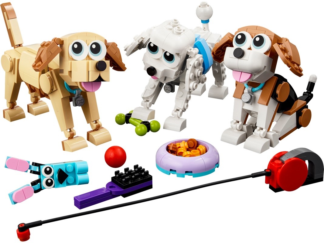 Set de construcție Lego Creator: Adorable Dogs (31137)