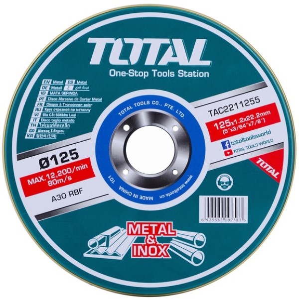 Диск для резки Total Tools TAC2211255