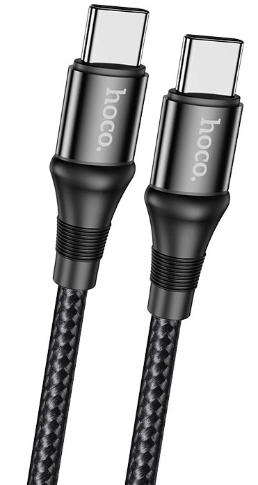 USB Кабель Hoco X50 Exquisito TypeC-to-TypeC 100W 2m Black