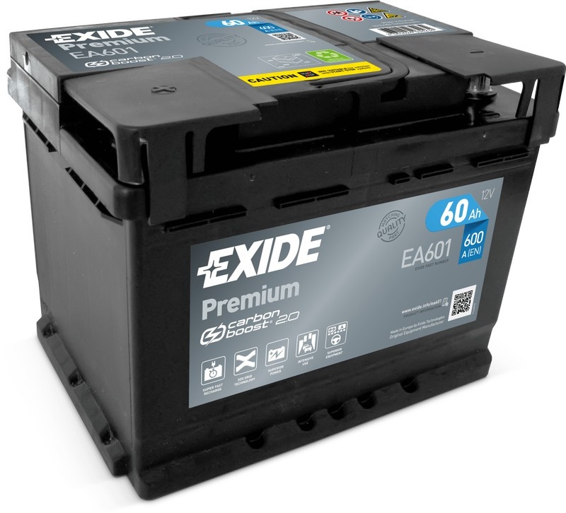 Автомобильный аккумулятор Exide Premium EA601