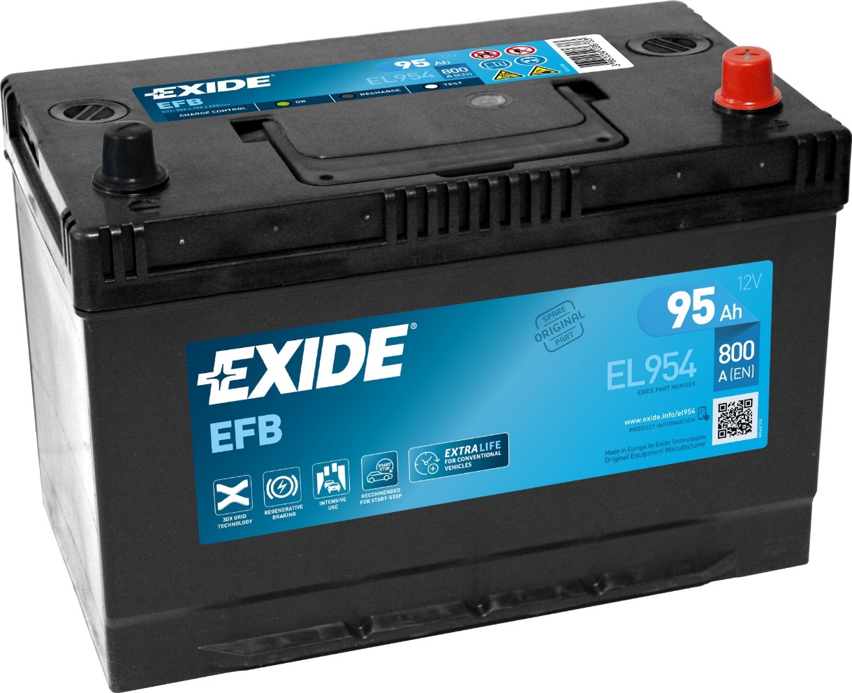 Автомобильный аккумулятор Exide Start-Stop EFB EL954