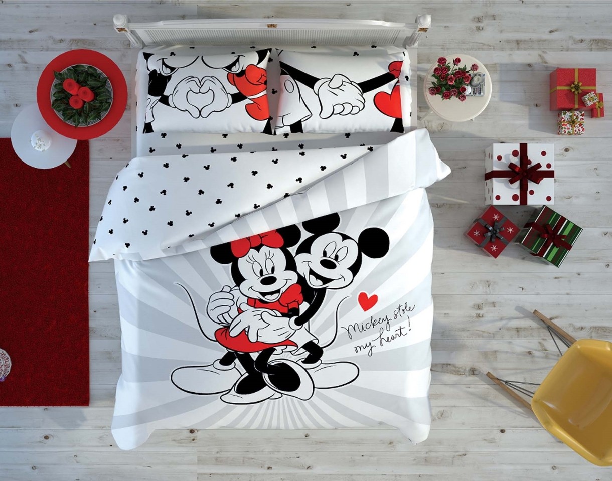 Детское постельное белье Tac Disney Minnie&Mickey Love Double (60251268)
