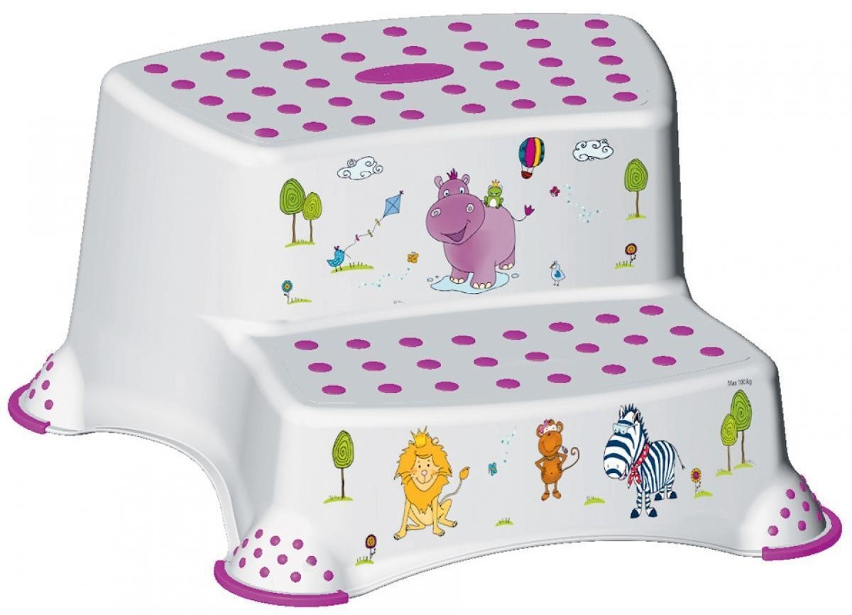 Подставка-ступенька для ванной Keeeper Hippo White (10031100)