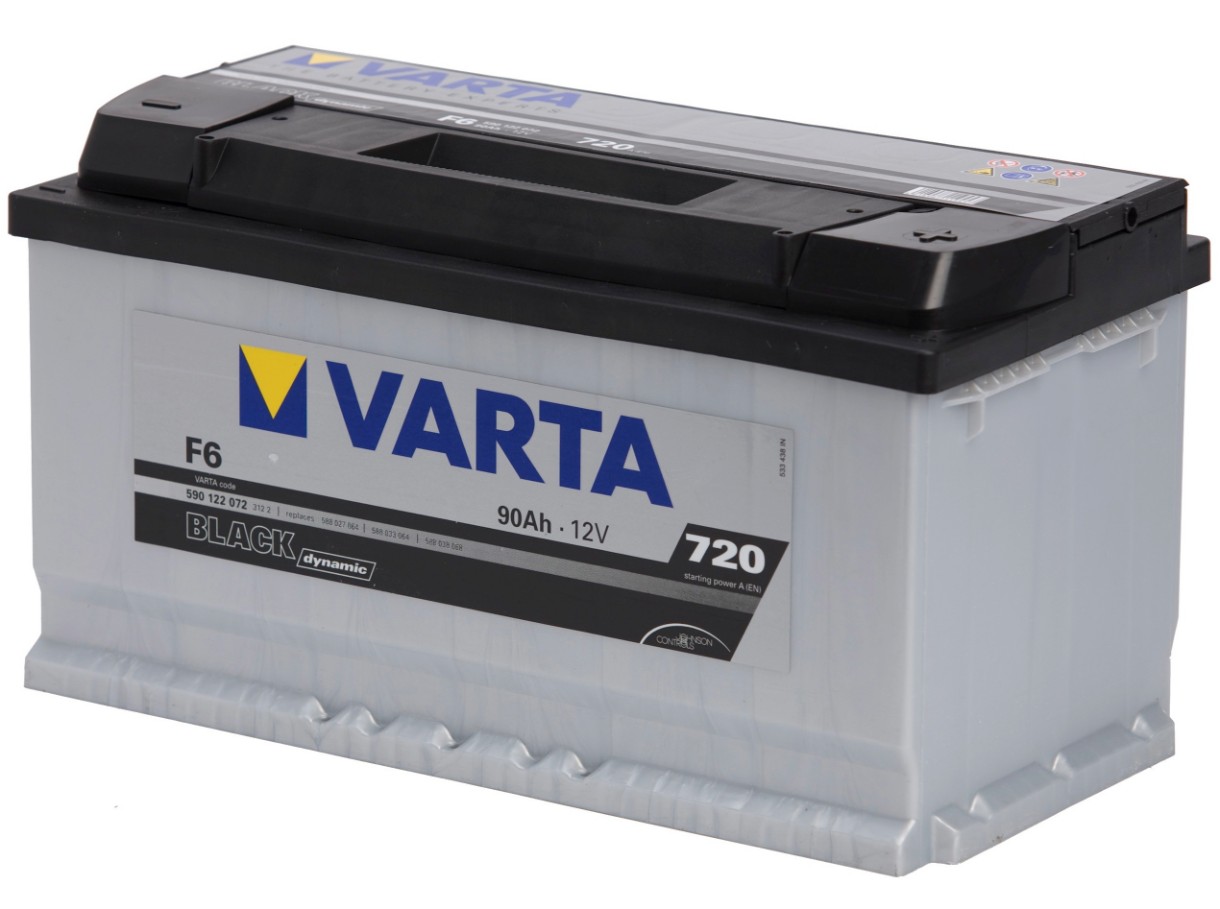 Автомобильный аккумулятор Varta Black Dynamic F6 (590 122 072)