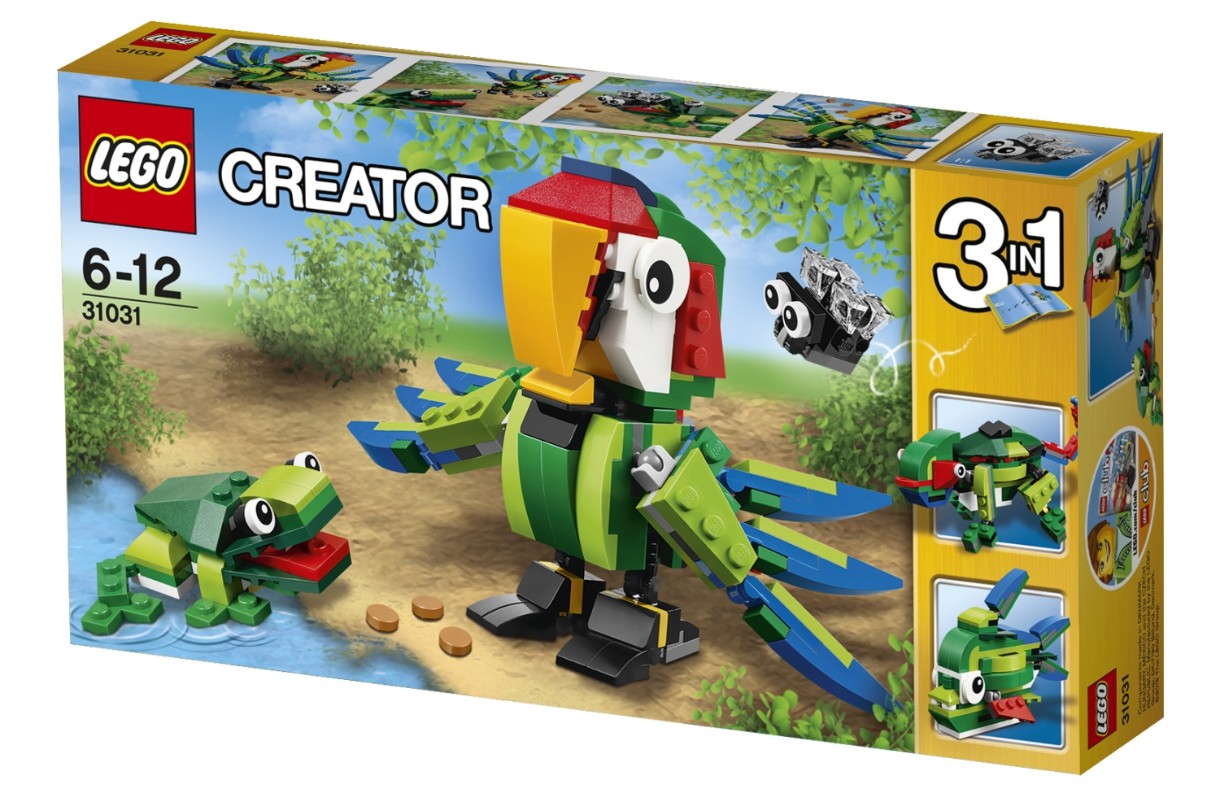 Set de construcție Lego Creator: Rainforest Animals (31031)