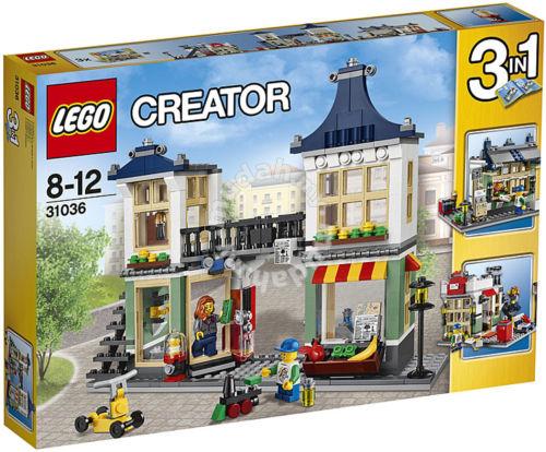 Set de construcție Lego Creator: Toy & Grocery Shop (31036)