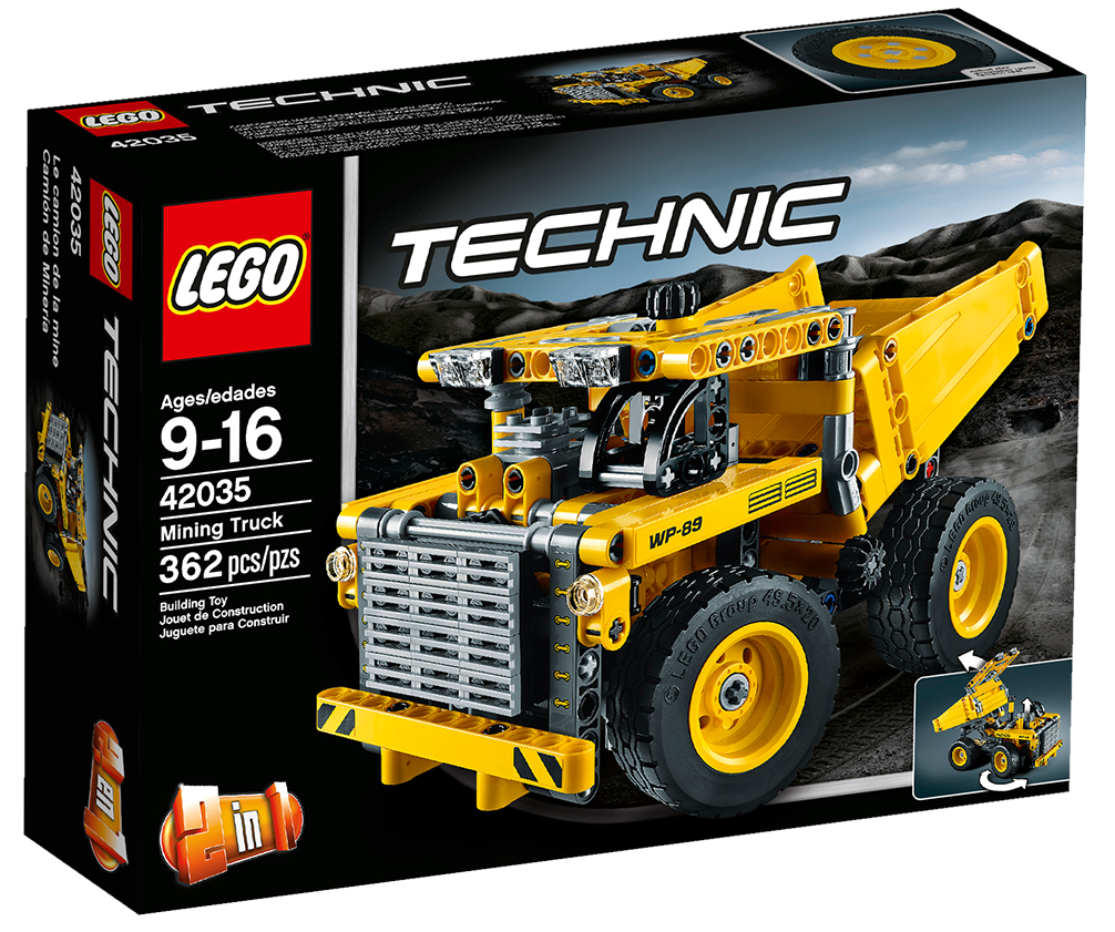 Set de construcție Lego Technic: Mining Truck (42035)