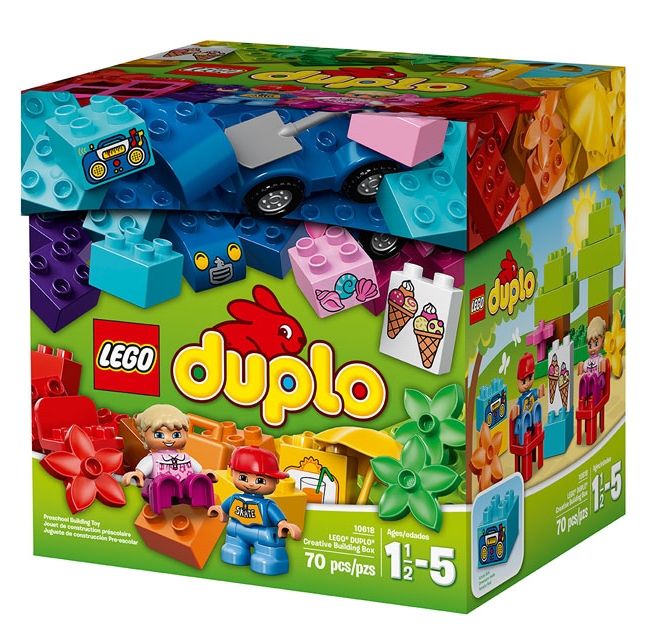 Set de construcție Lego Duplo: Creative Building Box (10618)