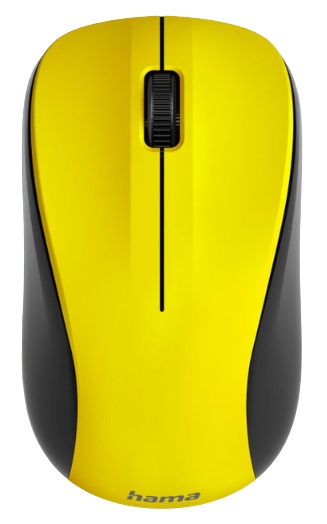 Компьютерная мышь Hama MW-300 V2 Yellow (173023)