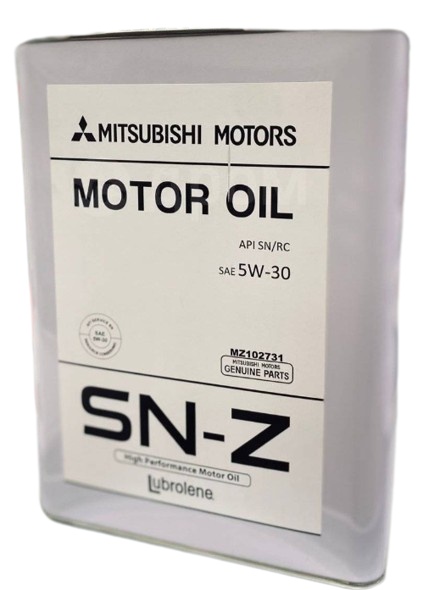 Моторное масло Mitsubishi Lubrolene SN-Z 5W-30 4L