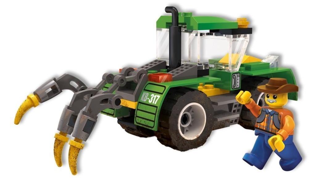 Конструктор Blocki MyFarm: Tractor Plow (KB0317)