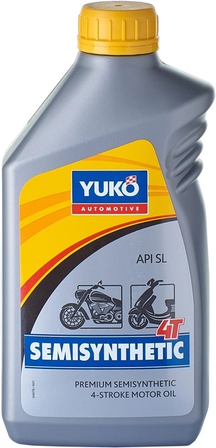 Моторное масло Yuko Semisynthetic 4T 10W-40 1L