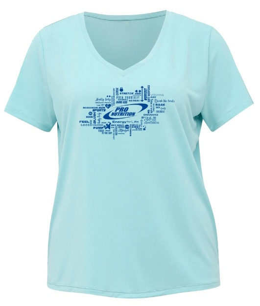Женская футболка ProNutrition Sport T-shirt M Teal Ice