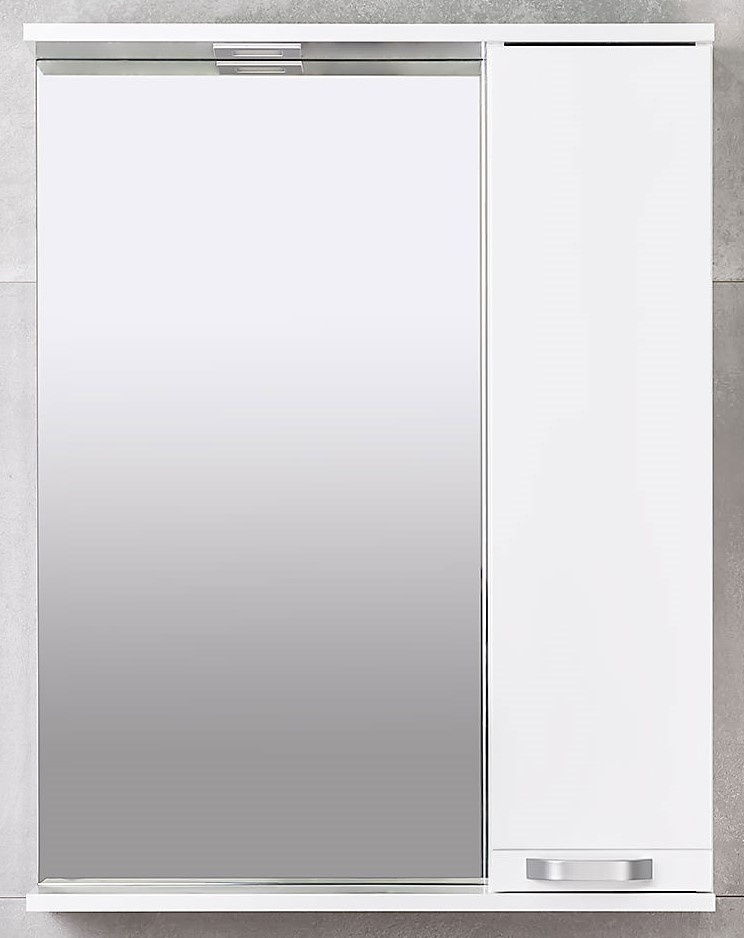 Шкаф с зеркалом Bayro Rivera Pro 650x750 R (110708)
