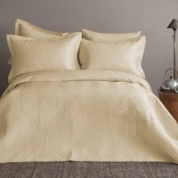 Lenjerie de pat Issimo Simply Double Orchid Beige 240x260