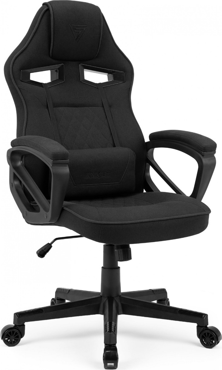 Геймерское кресло SENSE7 Knight Fabric Black