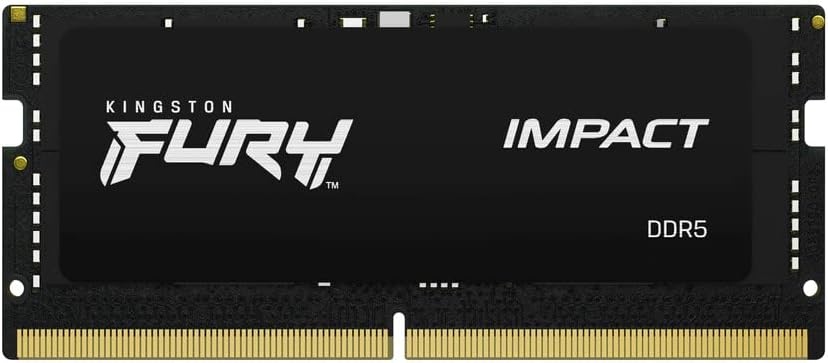 Оперативная память Kingston Fury Impact 16Gb DDR5-6000MHz SODIMM (KF560S38IB-16)