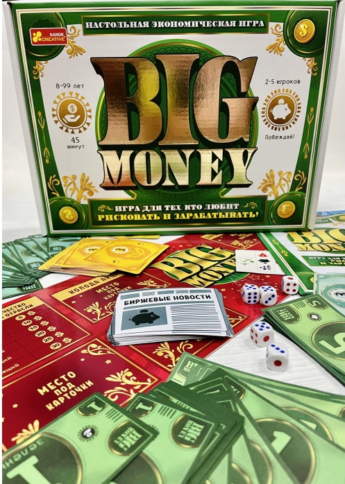 Настольная игра Ranok Creative Big Money RU (49035)