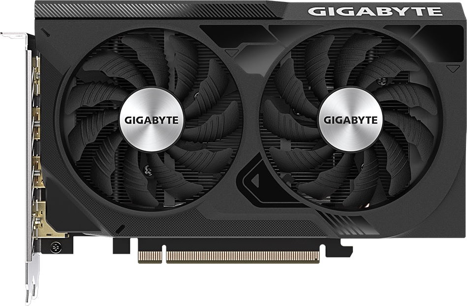 Видеокарта Gigabyte GeForce RTX4060 8Gb GDDR6X WindForce OC (GV-N4060WF2OC-8GD)