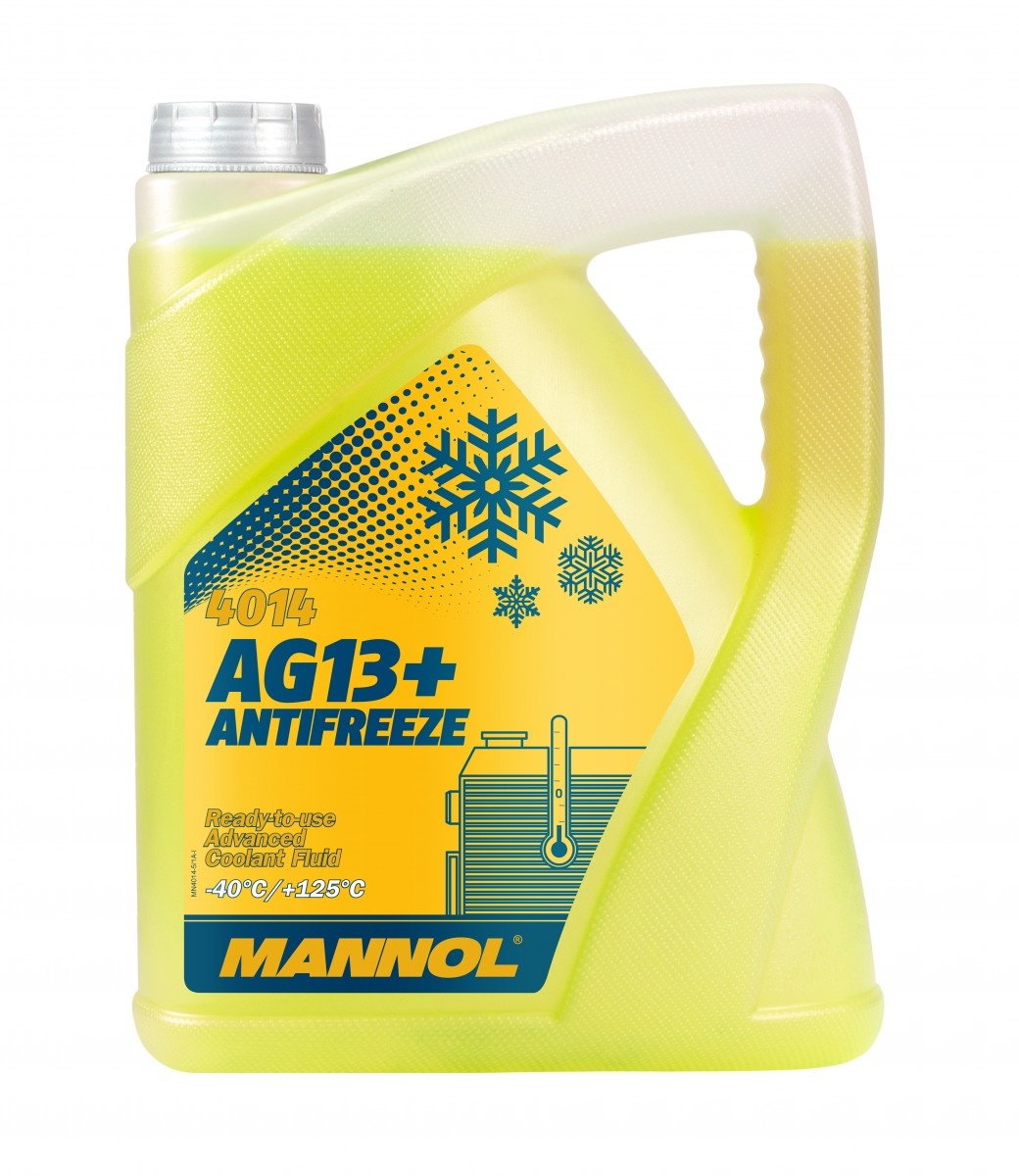 Антифриз Mannol AG13 (-40) Advanced Yellow 4014 5L
