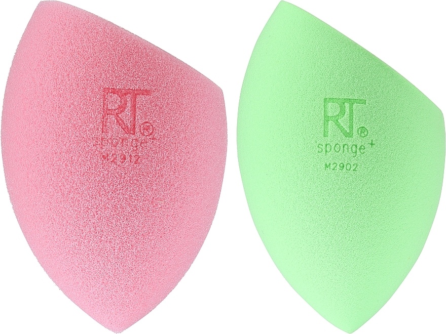 Спонжи для макияжа Real Techniques Miracle Complexion + Airblend Sponge Duo