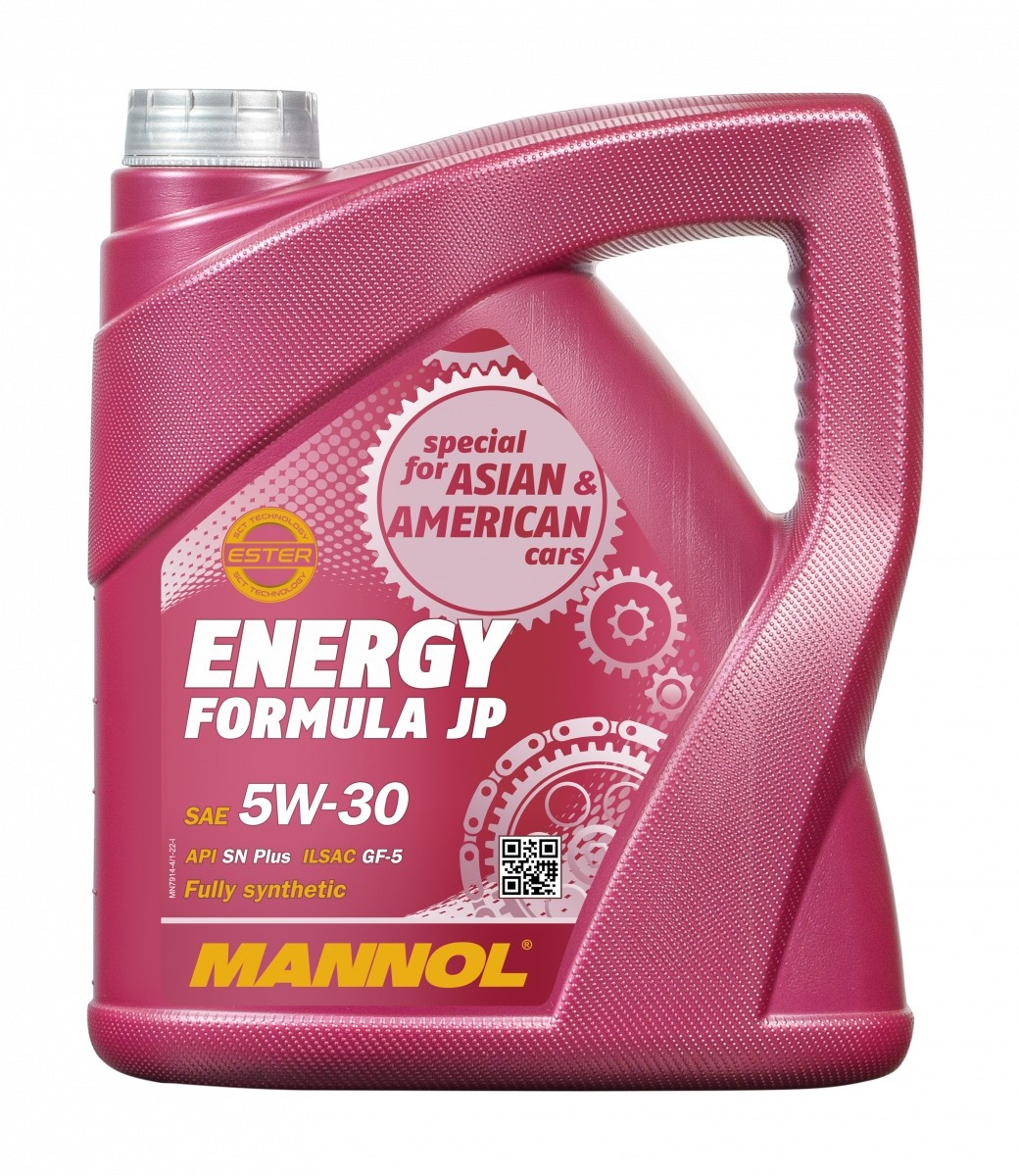 Моторное масло Mannol Energy Formula JP 5W-30 7914 4L