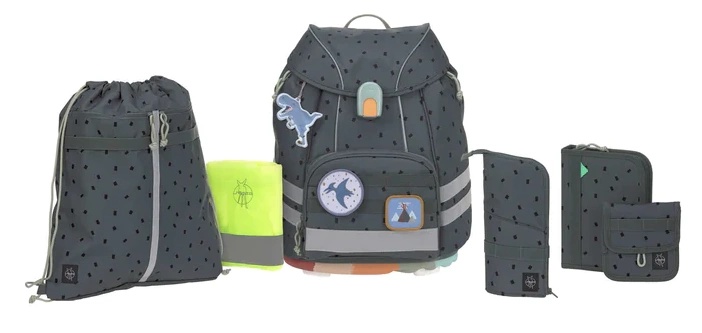 Школьный рюкзак Lassig Flexy Unique Speckles Anthracite LS1205008267