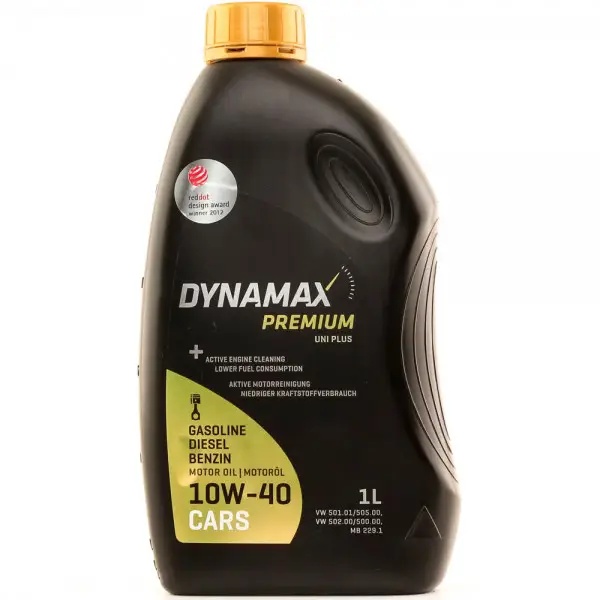 Моторное масло Dynamax Uni Plus 10W-40 1L