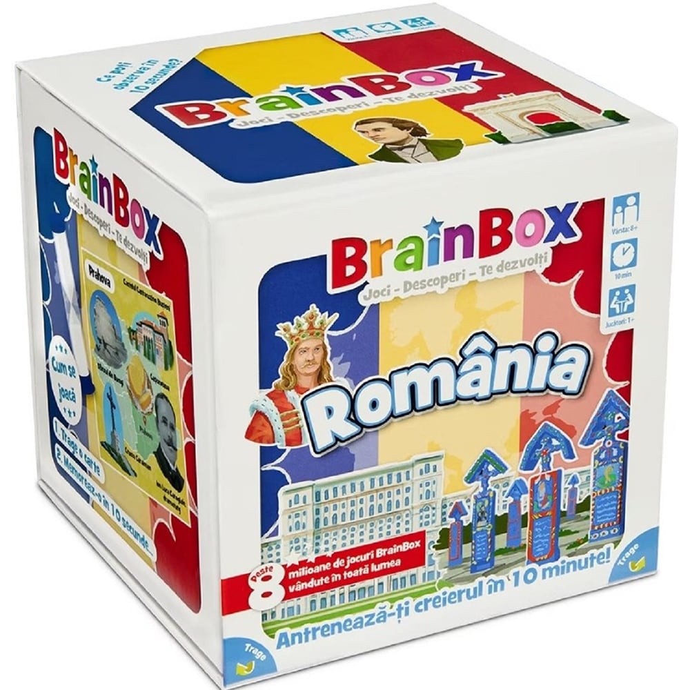 Joc educativ de masa BrainBox Romania (G114060)