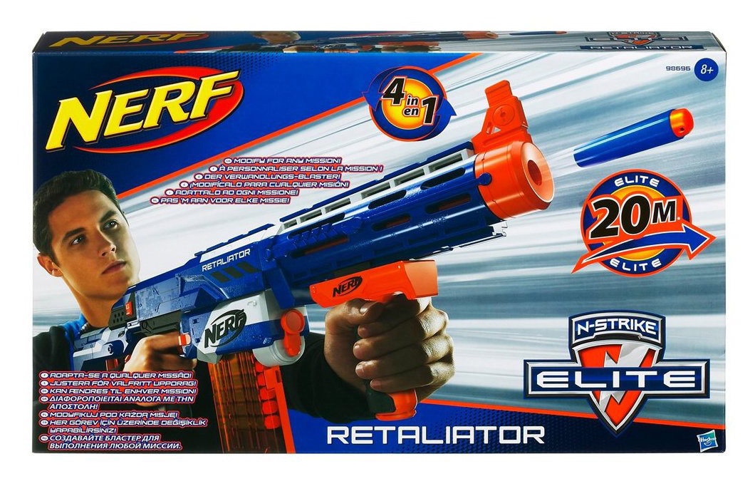 Mașinărie Hasbro Nerf Elite Retaliator Blaster (98696)
