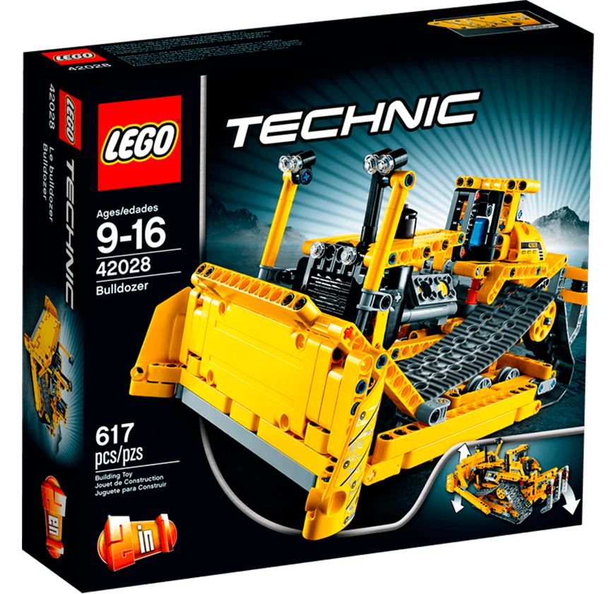 Set de construcție Lego Technic: Bulldozer (42028)