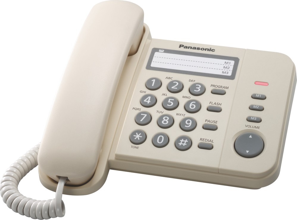 Проводной телефон Panasonic KX-TS2352UAJ