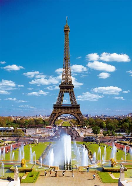 Пазл Trefl 2000 The Eiffel Tower (27051)