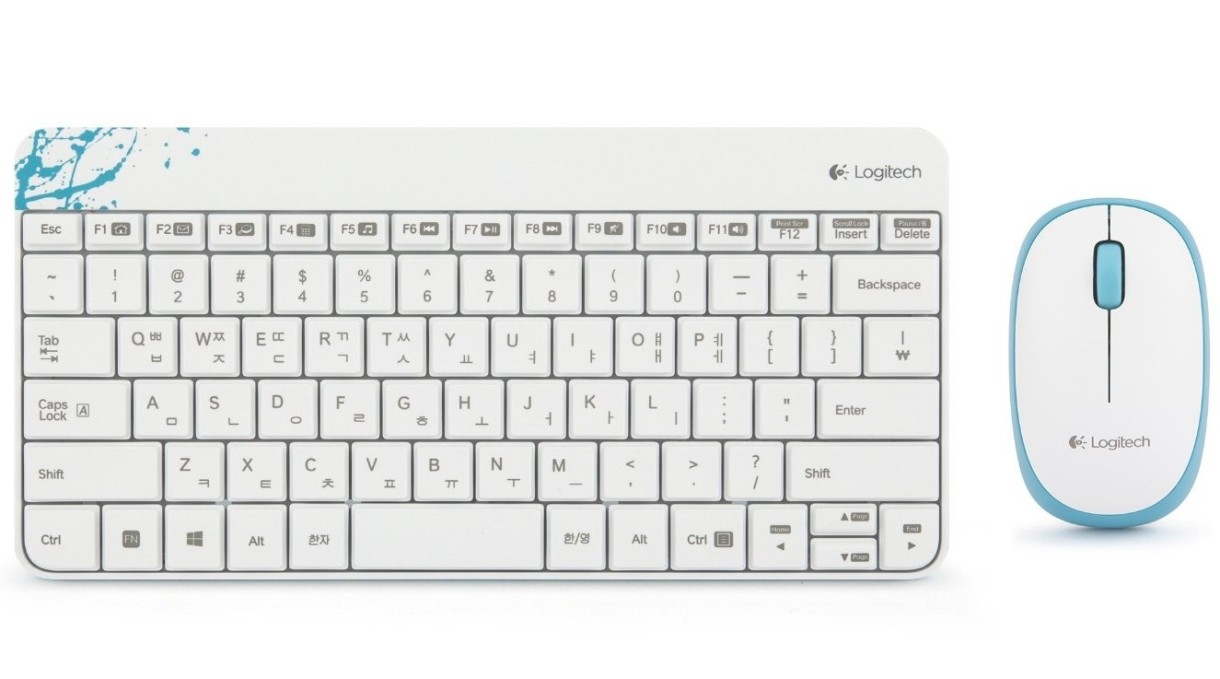 Комплект Logitech MK240 White