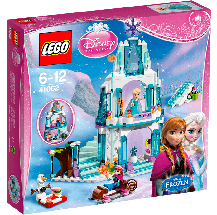 Set de construcție Lego Disney: Elsas Sparkling Ice Castle (41062)