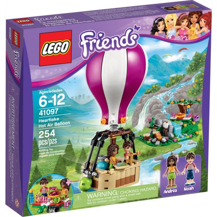 Set de construcție Lego Friends: Heartlake Hot Air Balloon (41097)