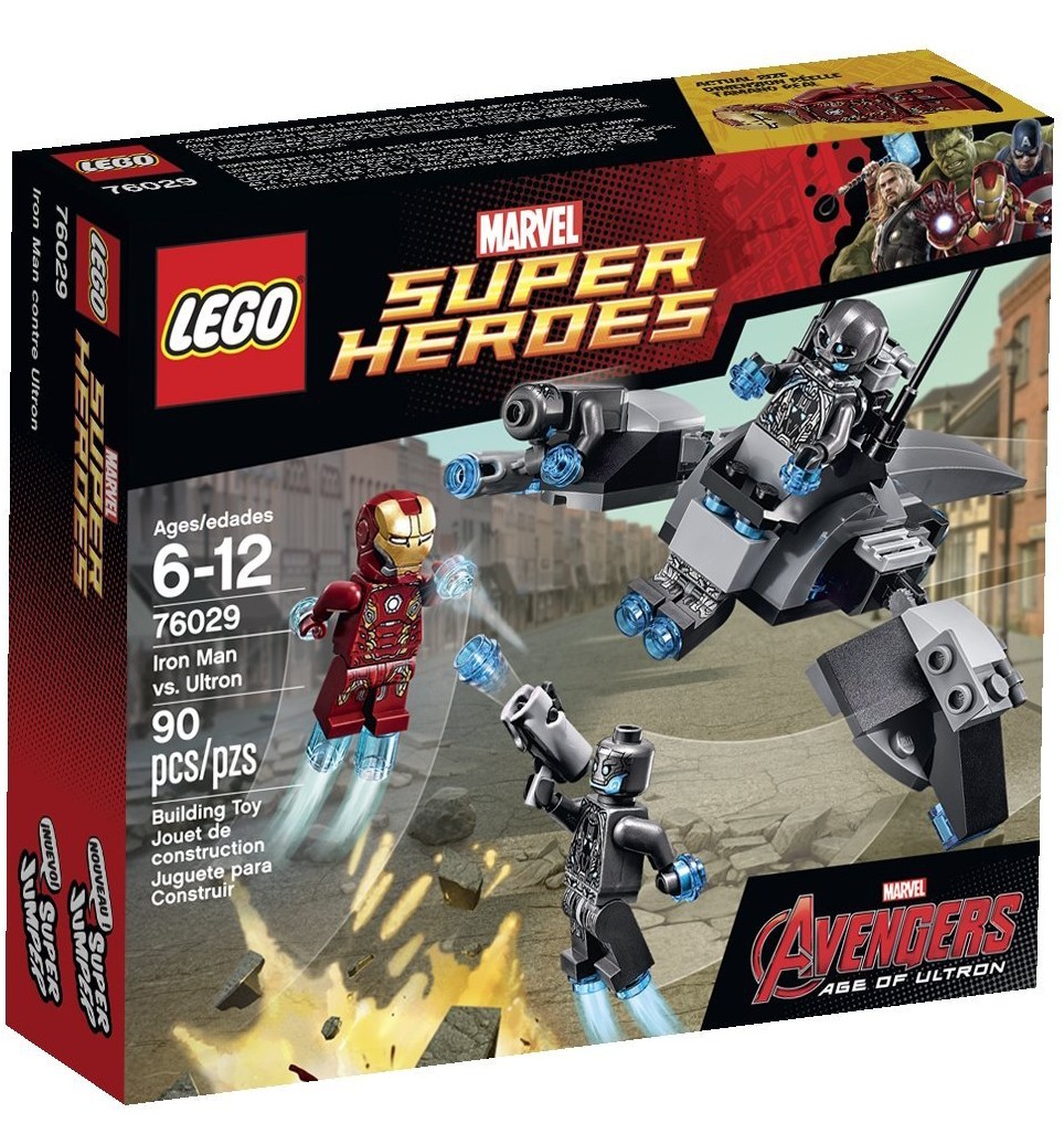 Set de construcție Lego Marvel: Iron Man vs. Ultron (76029)