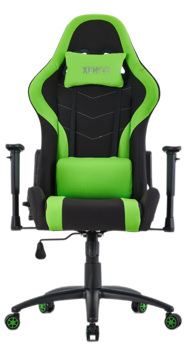Геймерское кресло Xenos Nox Black-Green