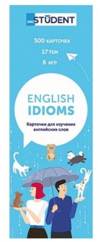 Настольная игра English Student Карточки для изучения английского языка Idioms (591225955)